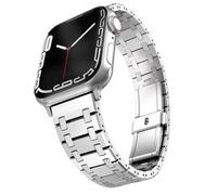 HXFFXHF Para la banda Ultra Ultra2 49 mm S10 42 mm 46 mm Serie 9 8 7 45 mm 41 mm Pulsera de acero inoxidable SE 6 5 4 44 mm 42mm 42 mm 38 mm Bandas de vigilancia