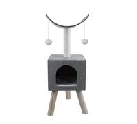 HXFFXHF Plataforma de Salto para Gatos, Estructura de Escalada para Gatos, Juguete de Madera Maciza para Gatos, rascador para Gatos