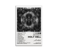 HXHDESIGN Póster de Holy Hell by Architects, impresiones musicales en lienzo para dormitorio, sala de estar, decoración de pared, 50 x 75 cm, estilo sin marco