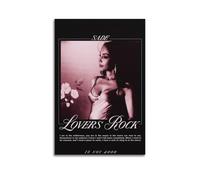 HXHDESIGN Póster de Sade-Lovers Rock, impresiones en lienzo musical para dormitorio, sala de estar, decoración de pared de 30 x 45 cm, estilo sin marco