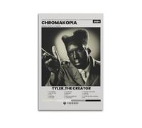 HXHDESIGN Póster de Tyler The Creator-CHROMAKOPIA, impresiones musicales en lienzo para dormitorio, sala de estar, decoración de pared de 20 x 30 cm, estilo sin marco