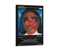 HXHDESIGN Steve Lacy - Póster de Derechos de Géminis, impresiones musicales en lienzo para dormitorio, sala de estar, decoración de pared de 50 x 75 cm, estilo marco