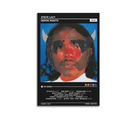 HXHDESIGN Steve Lacy - Póster de Derechos de Géminis, impresiones musicales en lienzo para dormitorio, sala de estar, decoración de pared, 60 x 90 cm, estilo sin marco