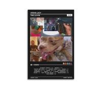 HXHDESIGN Steve Lacy - Póster de The Lo-fis, impresiones musicales en lienzo para dormitorio, sala de estar, decoración de pared, 20 x 30 cm, estilo sin marco