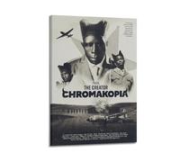 HXHDESIGN TYLER THE CREATOR-CHROMAKOPIA - Póster musical en lienzo para dormitorio, sala de estar, decoración de pared de 30 x 45 cm, estilo marco