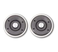 Hxhsgmeh 1 par impermeable 4Ohm 15W para barcos marinos, altavoz de pared de techo, césped, J60A (blanco)