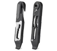 Hxhsgmeh 1 pieza de reparación de neumáticos de bicicleta llave de trinquete palancas de neumáticos de bicicleta con destornillador de trinquete llave cónica kit de herramientas de bicicleta de acero
