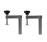 Hxhsgmeh 2 piezas 19mm trabajo madera prensa pinza de presión de escritorio abrazadera manual piezas de aleación de aluminio etabli herramienta de bricolaje