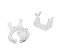 Hxhsgmeh 2 piezas expositor de señuelo de pesca para carrete de pesca, expositor de cebo de acrílico para estante de tienda de pesca, expositor de cebo fácil de usar