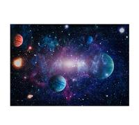 Hxhsgmeh 210 cm X 150 cm Planeta Cósmico Noche Estrellada Fotografía Fondo Tela Niños Foto Retrato Fiesta de cumpleaños Decoración, Un