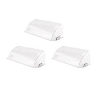 Hxhsgmeh 3 piezas ventilación ajustable calor magnético fácil de ajustar entre 10-14 pulgadas deflector de aire plástico para ventilación pared lateral piso techo registro