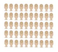 Hxhsgmeh 50 piezas de estomía bolsas vacíables de una sola pieza para colostomía ileostomía Cuidado de estomía 20-60 mm de colostomía con válvula de drenaje