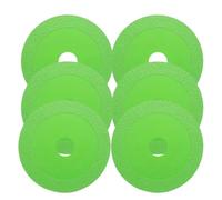 Hxhsgmeh 6 discos de pulido para losas de 100 mm, discos de corte de cristal para amoladora angular, discos de corte para losas y amoladoras angulares