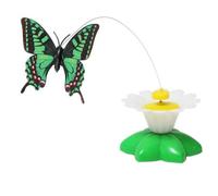 Hxhsgmeh A-Pet Toy Rotating Electric Flying Colorido Interactivo Inteligencia Entrenamiento Rotación Juguetes divertidos Fácil de usar