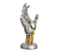 Hxhsgmeh Brazo robótico con soporte de mango integrado colección de soportes modelo animal de oficina regalo hecho a mano
