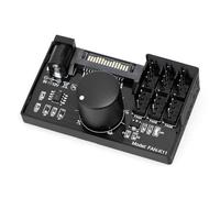 Hxhsgmeh Controlador de velocidad del ventilador PWM de alta potencia SATA DC Power 4Pin Gobernador de ventilador NAS Control de velocidad del ventilador de servidor PWM Regulación de velocidad