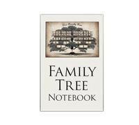 Hxhsgmeh Cuaderno blanco de árbol genealógico para bebés, hombres, mujeres, abuelos, suegros, niños para recuerdos genealógicos/historias de antepasados