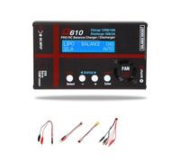 Hxhsgmeh D610 120 W 10 A Cargador de batería de equilibrio cargador inteligente para LiPo/LiFe/LiHV/Li-Ion/NiCD/NiMH/2-20 V PB