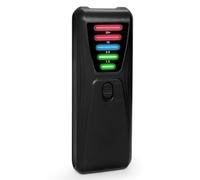 Hxhsgmeh Detector de Radiación de Campo Electromagnético Portátil EMF Meter EMF Detector Negro