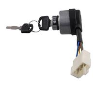Hxhsgmeh Interruptor de bloqueo con llave de encendido de 6 hilos para generadores de gasolina de 2 a 5 kW. Interruptor de Inicio Combinado para Generador de Gasolina.