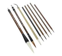 Hxhsgmeh - Juego de pinceles de cálculo chino para principiantes, pincel tradicional chino pincel de pintura, 1 conjunto