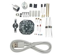 Hxhsgmeh Kit de levitación ultrasónica de bricolaje Kit electrónico de proyecto de soldadura de bricolaje control de onda de pie flotante, kit de bricolaje