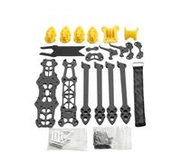 Hxhsgmeh Kit de Marco FPV Mark4 7 Pulgadas 295 mm para Control de Vuelo F4/F7 Serie 28, Hélice de Motor sin Escobillas para RC-Amarillo