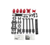 Hxhsgmeh Kit de Marco FPV Mark4 7 Pulgadas 295 mm para Control de Vuelo F4/F7 Serie 28, Hélice de Motor sin Escobillas para RC-Rojo