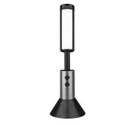 Hxhsgmeh Linterna de Camping Multifunción LED para Exterior, Linterna 2 en 1, Poste ajustable, adecuado para exteriores