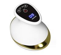 Hxhsgmeh Masajeador EléCtrico para Raspar Guasha, Masajeador Corporal con Ventosas, Latas de VacíO, Ventosa, Calentador, Quemador de Grasa, Masajeador