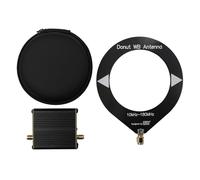 Hxhsgmeh Mini antena de bucle amplificador de alta impedancia 10 kHz-180 MHz con convertidor de baja impedancia para radio walkie talkie SDR fácil de usar