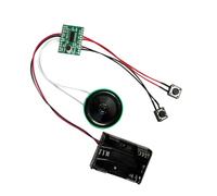 Hxhsgmeh Módulo de grabación con control de luz y sonido en 4 minutos, reproducción activada por luz, batería seca, detección de luz, reproducción una vez