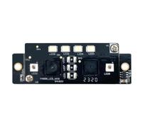 Hxhsgmeh Módulo de reconocimiento facial HLK-FM888 Cámara binocular 3D Detección en vivo Intercomunicador visual Cerradura de puerta inteligente USB Audio y video