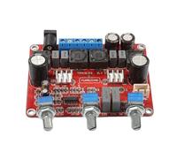 Hxhsgmeh Módulo de tarjeta de audio TPA3123 DC12-24V 2.1, tarjeta de amplificador triple canal 2 x 25 W + 50 W, módulo de subwoofer de instalación fácil, fácil de usar