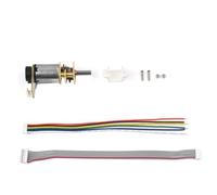 Hxhsgmeh N20 DC Micro Tipo Motor de Engranajes Metálicos 12 V 200 Tr/Min Codificador Hall Motor de Engranajes Completamente Metálico Motor de Reducción de Alta Precisión Instalación Fácil