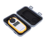 Hxhsgmeh Refractómetro digital portátil medidor de azúcar de mano para amplio rango de medición de temperatura ajustable