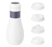 Hxhsgmeh Rodillo de Masajeador Vibratorio Anticelulítis, Alivio Muscular para el Hombro, Cuello, Dispositivo de Adelgazamiento Corporal de Mano, Diseño Portátil