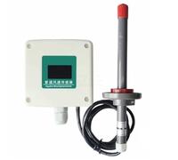 Hxhsgmeh Sensor de velocidad del viento para mangueras 0-30 M/S 4-20 MA, alta precisión, fontanería, medición de velocidad del aire, detector de medición de volumen, transmisores duraderos y fáciles
