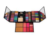Hxhsgmeh una MEDIDA COLOR HARMONY Sombra de Ojos de 24 Colores Colorete de 4 Colores Brillo de Labios de 4 Colores Polvo de 2 Colores