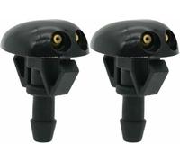 HXJQBD 2 boquillas para el limpiaparabrisas delantero, para NISSAN Navara D22 D40 Silvia 200SX S14 S15 Sentra B15 Sunny B13 B14 Pathfinder R50 Repuestos para la boquilla del limpiaparabrisas delantero