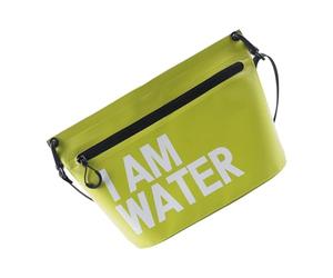 HXNH Bolsa seca con cremallera, portátil de PVC para natación, camping y deportes al aire libre, natación, rafting, kayak, río, senderismo, flotante, barco, bolsa de agua, Verde frijol, Talla única