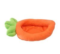 HXNH Cama de zanahoria para perro, cachorro, base de dibujos animados, sofá con cojín desmontable para mascotas pequeñas a grandes, cama creativa para mascotas, sofá nido para mascotas