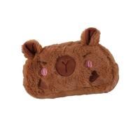 HXNH Capybara - Estuche para lápices, bolsa de felpa para bolígrafos Capybara, estuche para suministros escolares de oficina para niños y niñas, a
