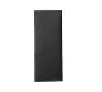 HXNH Estuche de cuero de doble capa de gran capacidad para bolígrafos, suministros estéticos de oficina escolar para estudiantes, estuche de cuero, estuche organizador, Black