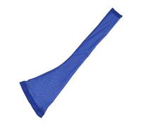 HXNH Gorros de manga trenzada para rastas, tela de poliéster suave, banda elástica, unisex, a la moda, gorros con banda elástica, azul, Talla única