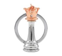 HXNH Llavero de ajedrez para bolsa o decoración de llaves, llavero de ajedrez de reina, rey y reina, accesorios únicos para amigos y familiares, Rg, 9cm