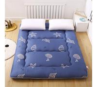 hxoity 10 Cm De Grosor Colchón Tatami para Dormir Esterilla Enrollable Plegable Colchón Futón Japonés Suave Y Cómodo Portátil Colchón Plegable para Dormitorio