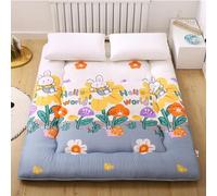 hxoity 10cm De Grosor Futón De Colchón Japonés Colchón Tatami para Dormir Almohadilla para Cama De Piso Colchón Plegable del Sofá Cama del Dormitorio De Estudiantes