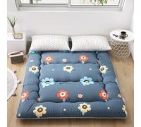 hxoity 10cm De Grosor Futón De Colchón Japonés Colchón Tatami para Dormir Almohadilla para Cama De Piso Colchón Plegable del Sofá Cama del Dormitorio De Estudiantes