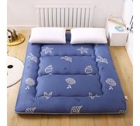 hxoity 10cm De Grosor Futón De Colchón Japonés Colchón Tatami para Dormir Almohadilla para Cama De Piso Colchón Plegable del Sofá Cama del Dormitorio De Estudiantes